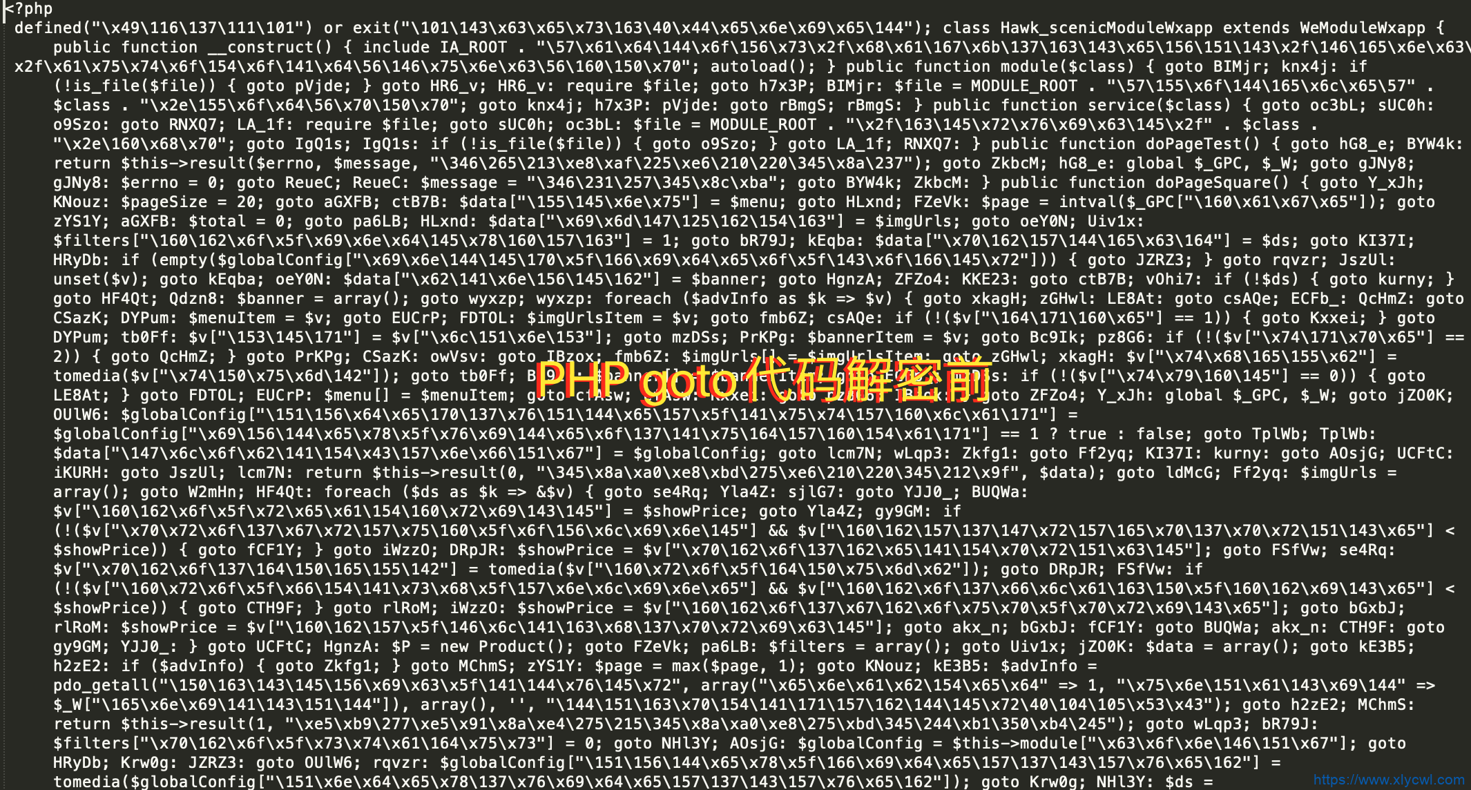 php goto解密脚本PHP源码-免费PHP、插件、软件、技术、源码、资源、信息、活动、线报分享平台！小浪资源网
